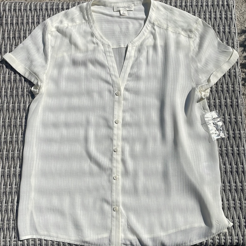 Treasure & Bond blouse size Small